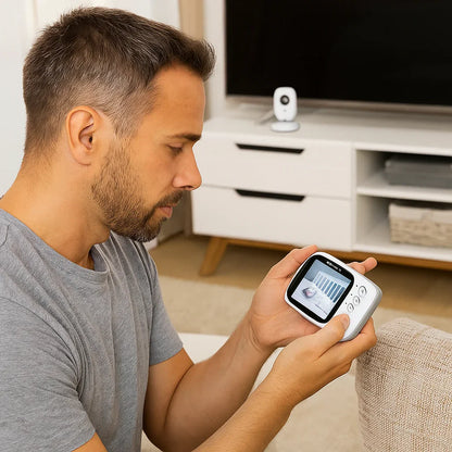 Dad Vision 3.5'' Baby Monitor Security Cam - Dad Easy 