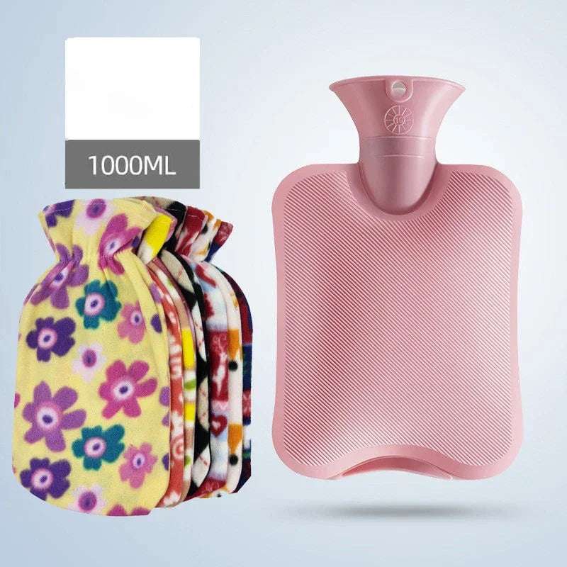 Plush Hot Water Bottle for Comfort - Dad Easy 