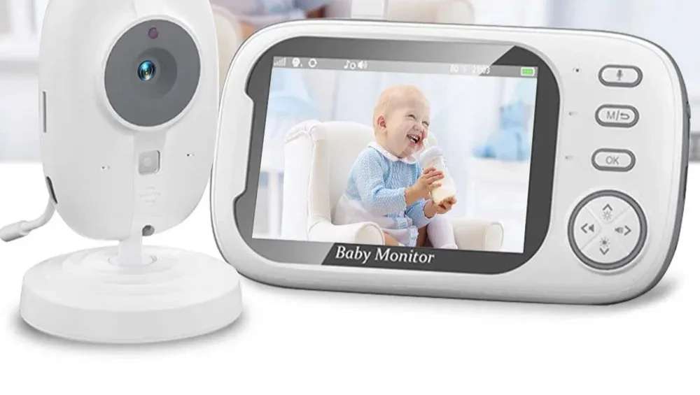 Dad Vision 3.5'' Baby Monitor Security Cam - Dad Easy 