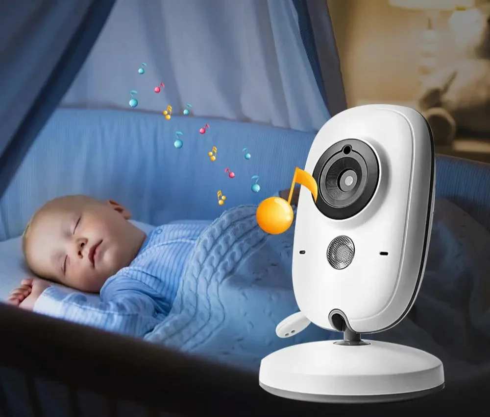 Dad Vision 3.5'' Baby Monitor Security Cam - Dad Easy 