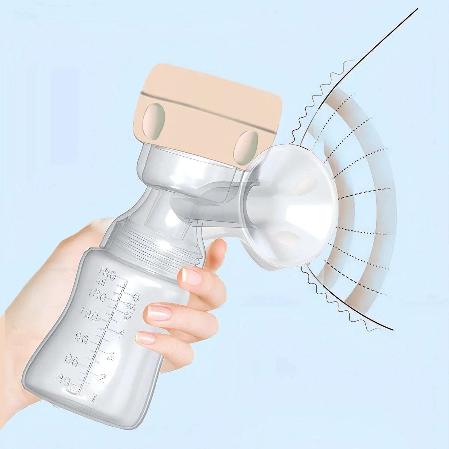 Portable Breast Pump - Dad Easy 